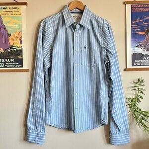 Abercrombie & Fitch Pinstripe Button Down